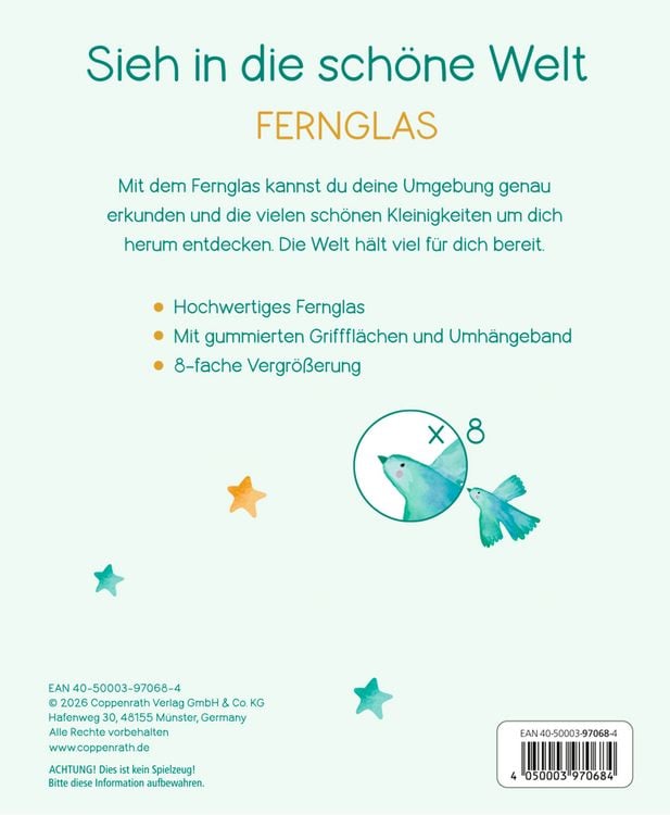 Produktbild: Fernglas &ndash; Sieh in die sch&ouml;ne Welt