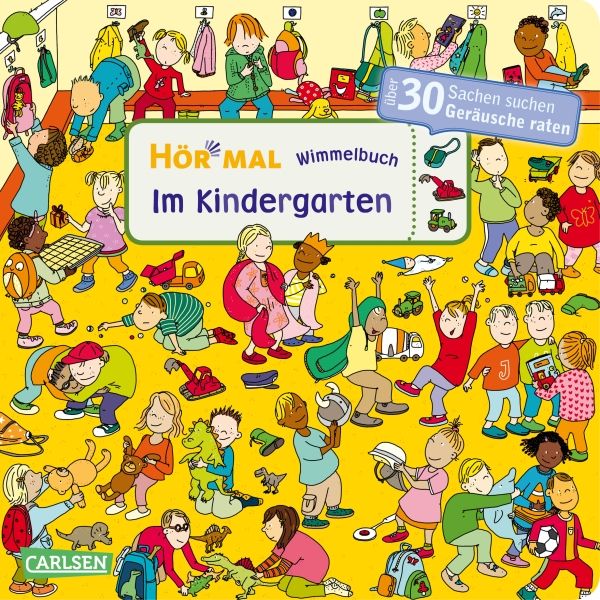 Produktbild: H&ouml;r mal (Soundbuch): Wimmelbuch: Im Kindergarten