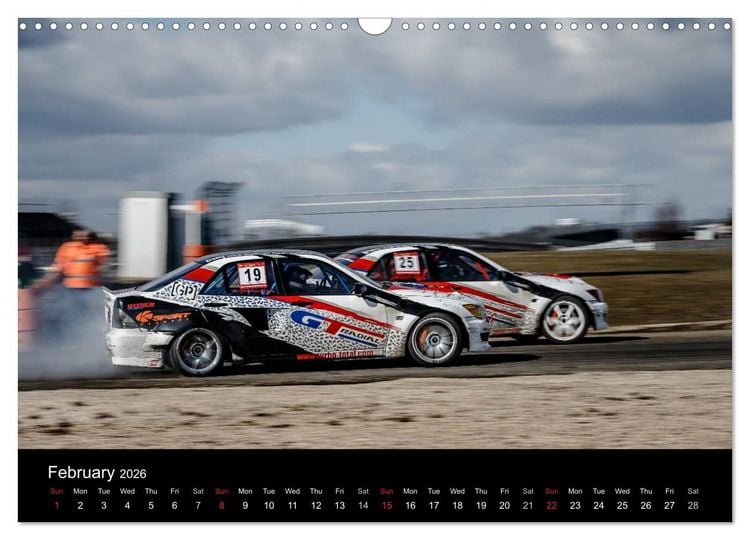 Produktbild: Drifting at the Nurburgring (Wall Calendar 2026 DIN A3 landscape), CALVENDO 12 Month Wall Calendar