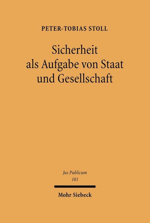 Produktbild: Sicherheit als Aufgabe von Staat und Gesellschaft