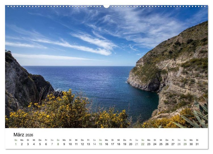 Produktbild: Ischia - Isola verde (hochwertiger Premium Wandkalender 2026 DIN A2 quer), Kunstdruck in Hochglanz