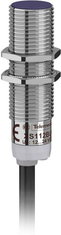 Produktbild: Telemecanique N&auml;herungsschalter Induktiv XS112BLPAL2 XS112BLPAL2 M12 b&uuml;ndig PNP, Schlie&szlig;er, Digital