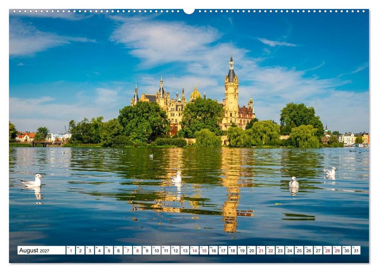 Produktbild: Deutsche St&auml;dte im sch&ouml;nsten Licht (hochwertiger Premium Wandkalender 2027 DIN A2 quer), Kunstdruck in Hochglanz