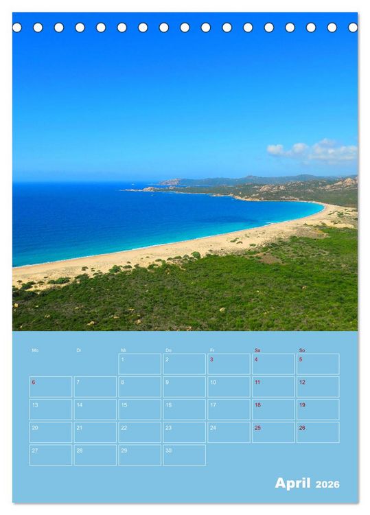 Produktbild: Fabelhaftes Korsika - Trauminsel im Mittelmeer (Tischkalender 2026 DIN A5 hoch), CALVENDO Monatskalender