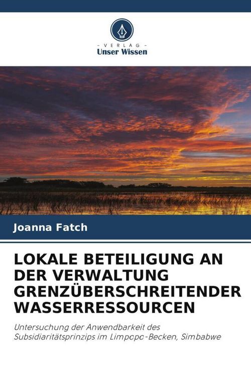 Produktbild: Lokale Beteiligung An der Verwaltung Grenz&uuml;berschreitender Wasserressourcen