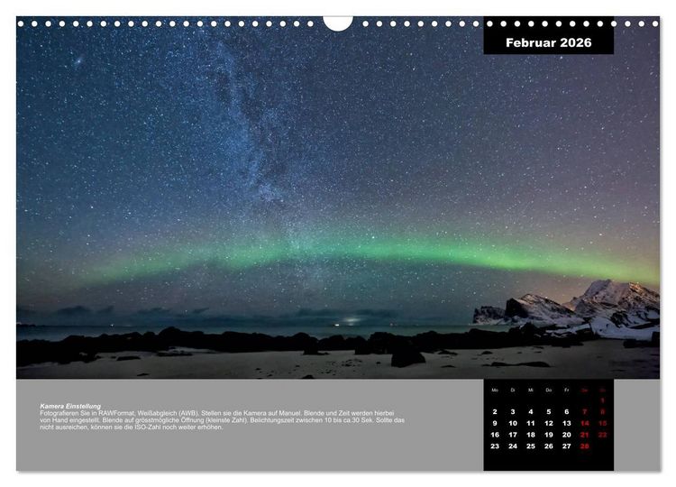 Produktbild: Wenn der Himmel gr&uuml;n wird (Wandkalender 2026 DIN A3 quer), CALVENDO Monatskalender