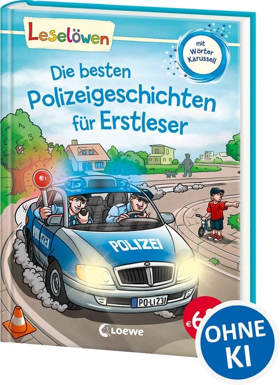 Produktbild: Lesel&ouml;wen - Die besten Polizeigeschichten f&uuml;r Erstleser
