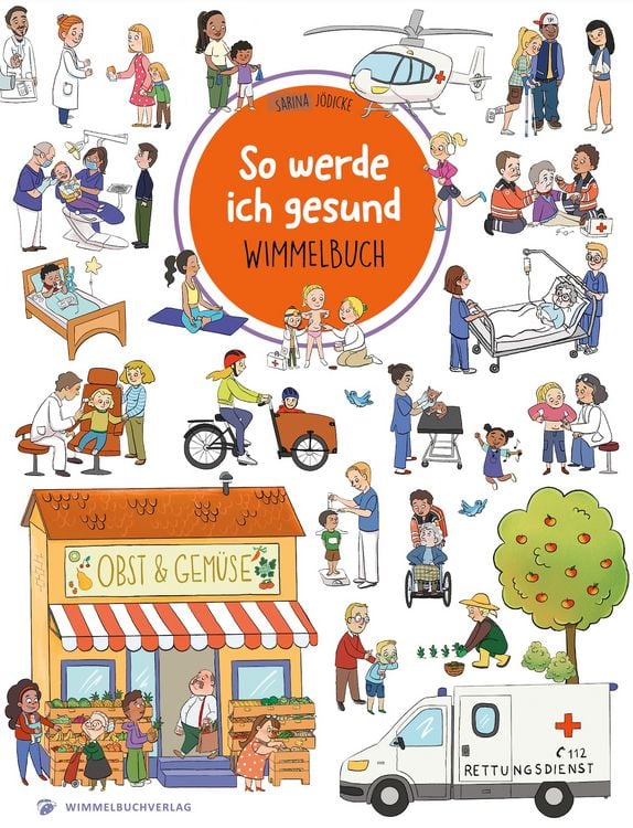 Produktbild: So werde ich gesund Wimmelbuch