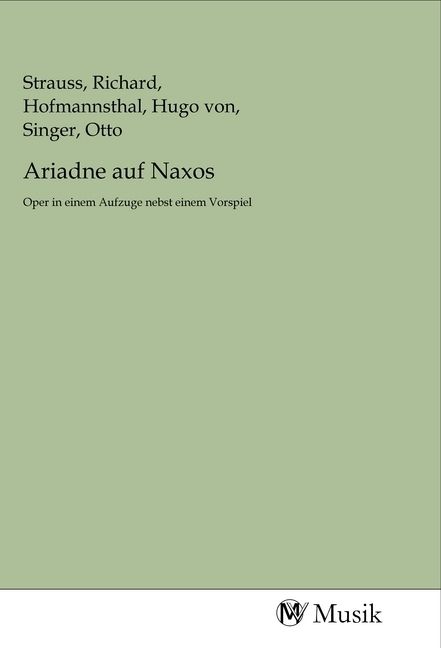 Produktbild: Ariadne auf Naxos