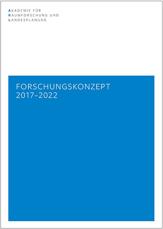 Produktbild: Forschungskonzept 2017 - 2022