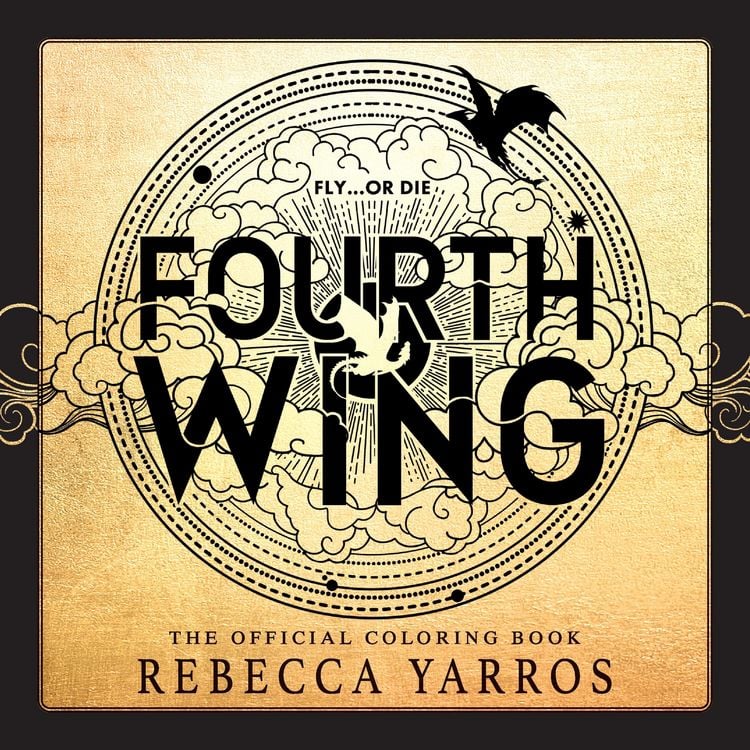Produktbild: Fourth Wing: The Official Coloring Book