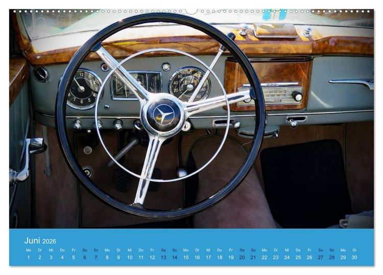 Produktbild: Mercedes Classics (hochwertiger Premium Wandkalender 2026 DIN A2 quer), Kunstdruck in Hochglanz