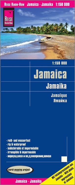 Produktbild: Reise Know-How Landkarte Jamaika / Jamaica (1:150.000)