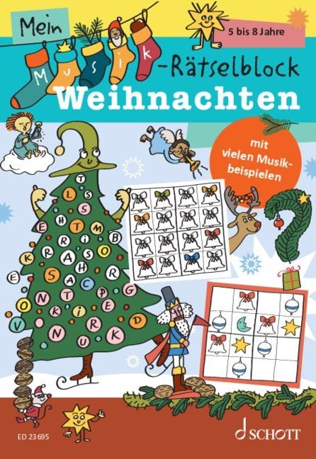 Produktbild: Mein Musik-R&auml;tselblock - Weihnachten