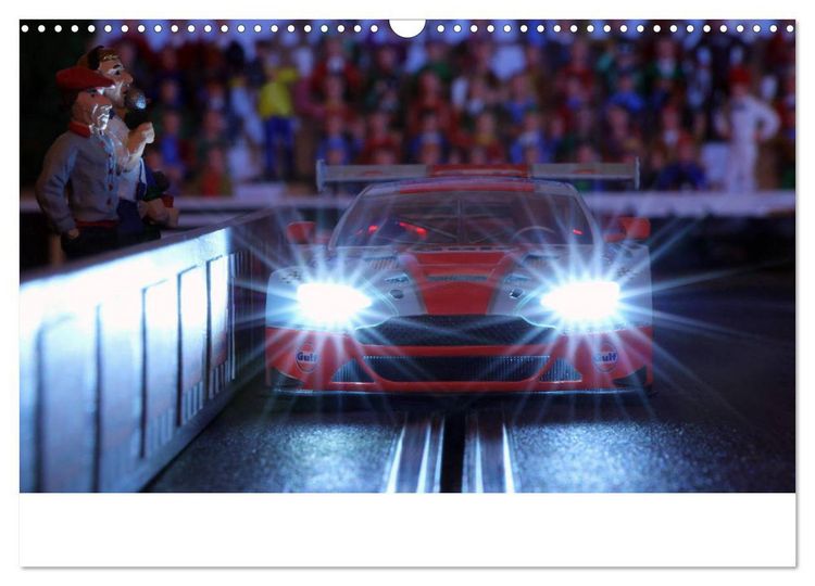 Produktbild: Motorsport in 1/32 (Wandkalender 2025 DIN A3 quer), CALVENDO Monatskalender