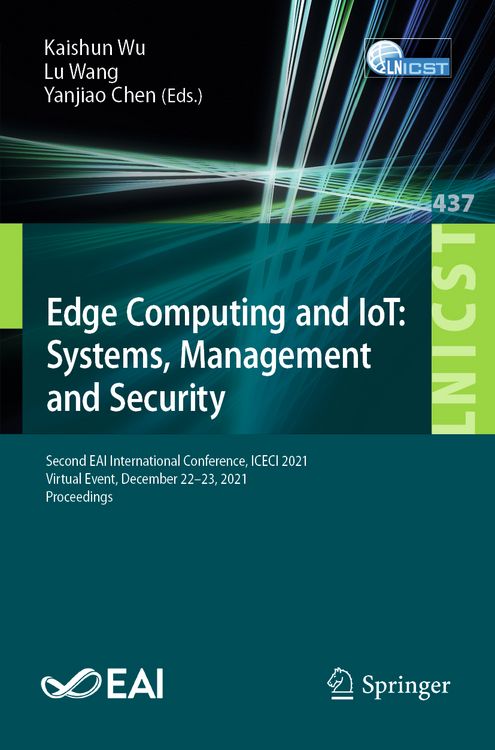 Produktbild: Edge Computing and IoT: Systems, Management and Security