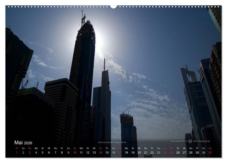 Produktbild: Faszinierendes Dubai (Wandkalender 2026 DIN A2 quer), CALVENDO Monatskalender