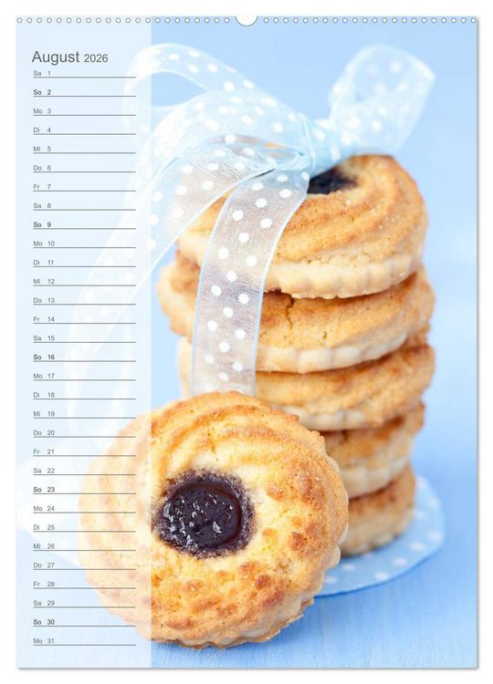 Produktbild: Geb&auml;ck und Kuchen K&uuml;chenplaner (hochwertiger Premium Wandkalender 2026 DIN A2 hoch), Kunstdruck in Hochglanz