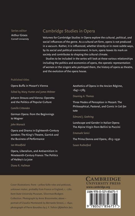 Produktbild: Opera and Society in Italy and France from Monteverdi to Bourdieu
