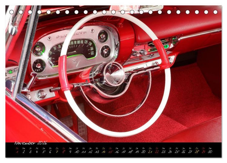 Produktbild: John Carpenter&acute;s Christine (Tischkalender 2026 DIN A5 quer), CALVENDO Monatskalender