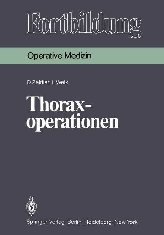 Produktbild: Thoraxoperationen