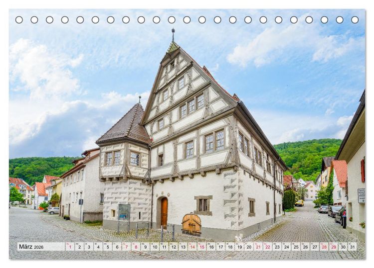 Produktbild: Blaubeuren Impressionen (Tischkalender 2026 DIN A5 quer), CALVENDO Monatskalender