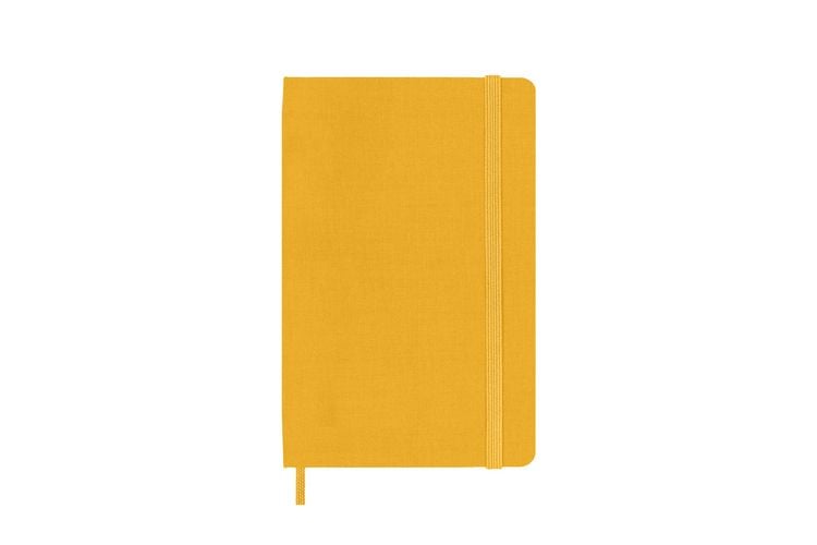 Produktbild: Moleskine Classic Notebook, Pocket, Ruled, Orange Yellow, Silk Hard Cover (3.5 x 5.5)