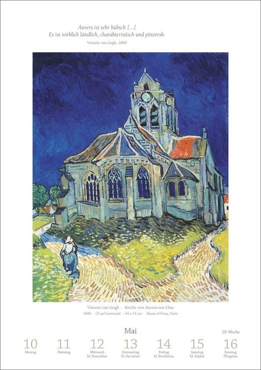 Produktbild: Kunst Wochen-Kulturkalender 2027 - 53 Meisterwerke der Malerei