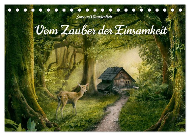 Produktbild: Vom Zauber der Einsamkeit (Tischkalender 2026 DIN A5 quer), CALVENDO Monatskalender