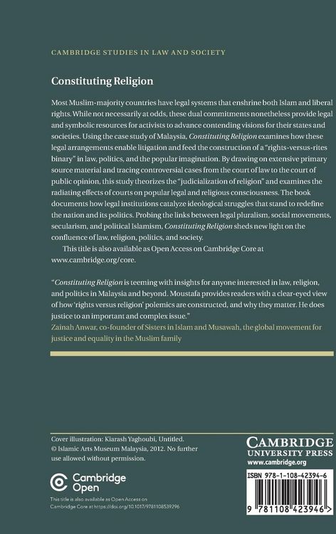 Produktbild: Constituting Religion