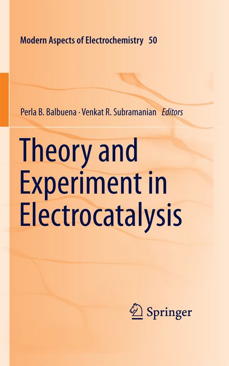Produktbild: Theory and Experiment in Electrocatalysis
