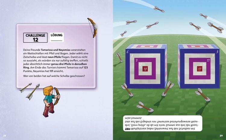 Produktbild: Wetten, diese R&auml;tsel knackst du nicht? - Achtung! Nur f&uuml;r echte Minecraft-Fans (Bd. 2)