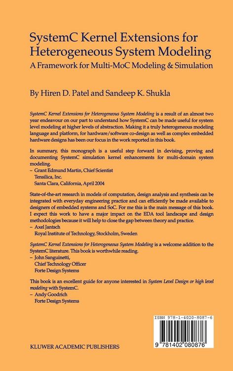 Produktbild: SystemC Kernel Extensions for Heterogeneous System Modeling