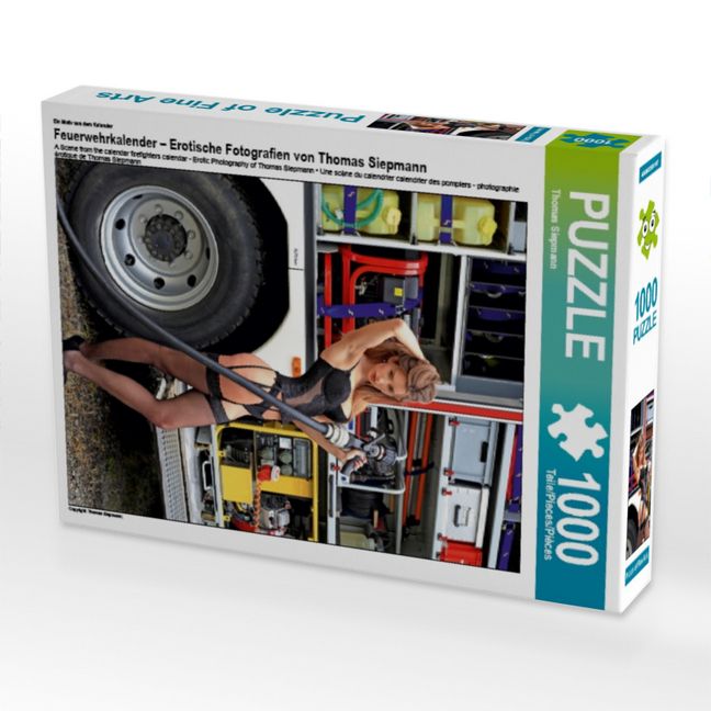 Produktbild: CALVENDO Puzzle Ein Motiv aus dem Kalender Feuerwehrkalender - Erotische Fotografien von Thomas Siepmann | 1000 Teile Lege-Gr&ouml;&szlig;e 64x48cm Foto-Puzzle f&uuml;r gl&uuml;ckliche Stunden