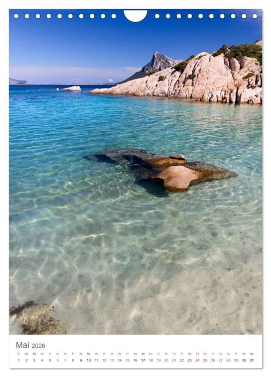 Produktbild: Sardinien (Wandkalender 2026 DIN A4 hoch), CALVENDO Monatskalender