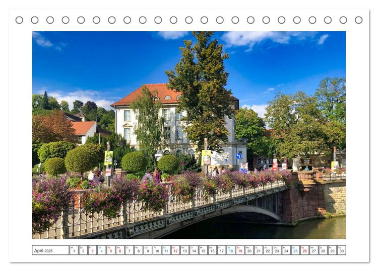 Produktbild: Stimmungsvolles Esslingen (Tischkalender 2026 DIN A5 quer), CALVENDO Monatskalender