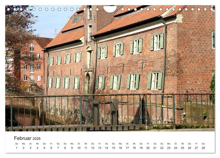 Produktbild: Im Herzen von Stade (Wandkalender 2026 DIN A4 quer), CALVENDO Monatskalender