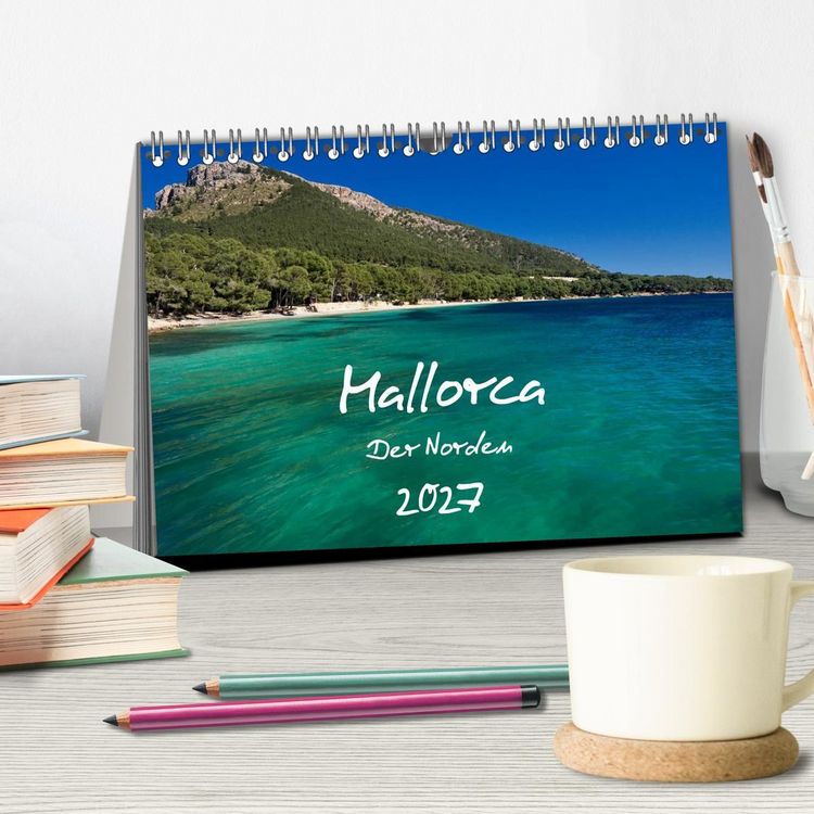 Produktbild: Mallorca &ndash; Der Norden (Tischkalender 2027 DIN A5 quer), CALVENDO Monatskalender