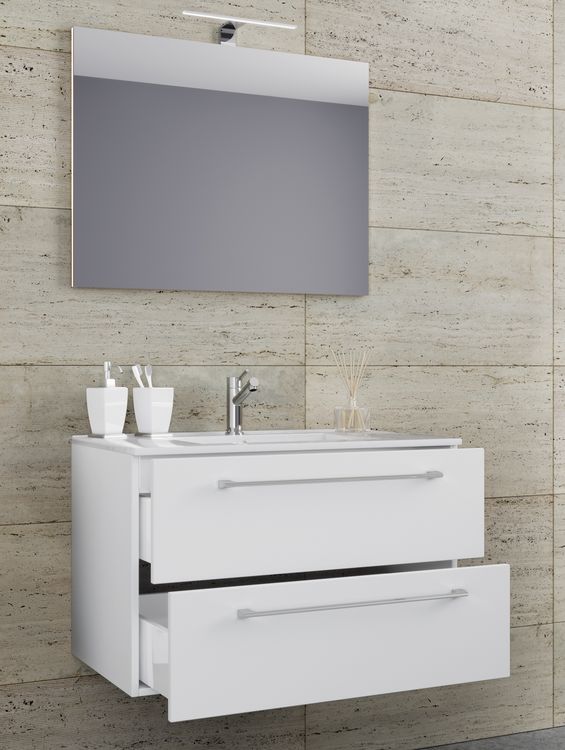 Produktbild: 3-tlg. Waschplatz Waschtisch Badinos Schublade SP