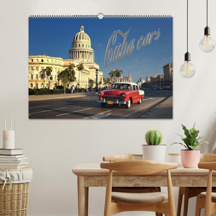 Produktbild: Cuba Cars (Wandkalender 2026 DIN A2 quer), CALVENDO Monatskalender
