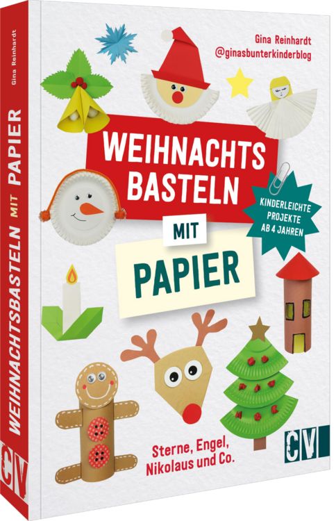 Produktbild: Weihnachtsbasteln mit Papier