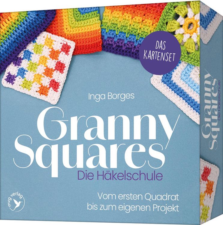 Produktbild: Granny Squares &ndash; Die H&auml;kelschule &ndash; Das Kartenset