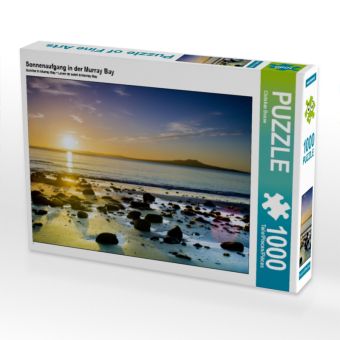 Produktbild: CALVENDO Puzzle Sonnenaufgang in der Murray Bay 1000 Teile Puzzle quer | 1000 Teile Lege-Gr&ouml;&szlig;e 64 &times; 48 cm Foto-Puzzle f&uuml;r gl&uuml;ckliche Stunden