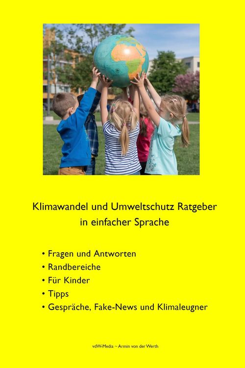 Produktbild: Klimawandel und Umweltschutz Ratgeber in einfacher Sprache