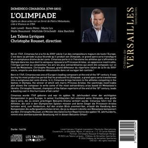 Produktbild: Cimarosa: L'Olimpiade