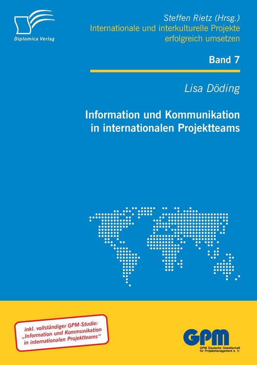 Produktbild: Information und Kommunikation in internationalen Projektteams