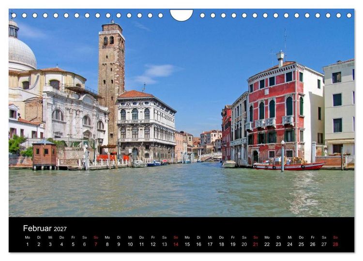 Produktbild: Venedig (Wandkalender 2027 DIN A4 quer), CALVENDO Monatskalender