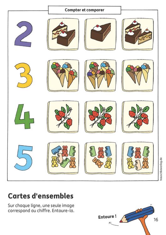 Produktbild: Bloc d'activit&eacute;s pr&eacute;scolaires &agrave; partir de 5 ans pour gar&ccedil;ons et filles, livre garcon 4 ans - Chiffres et quantit&eacute;s, livre enfant 4 ans
