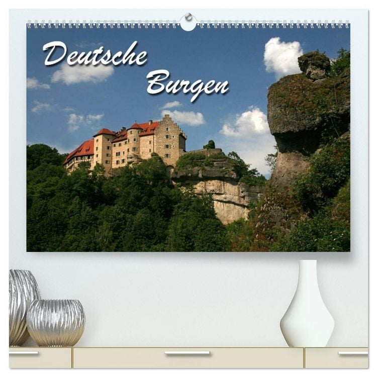 Produktbild: Deutsche Burgen (hochwertiger Premium Wandkalender 2026 DIN A2 quer), Kunstdruck in Hochglanz