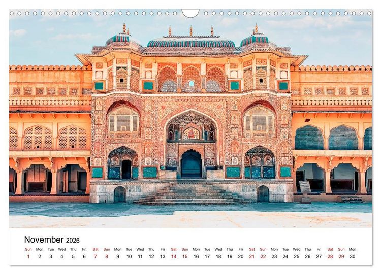 Produktbild: Wonderful India (Wall Calendar 2026 DIN A3 landscape), CALVENDO 12 Month Wall Calendar